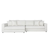 Maxine Ivory Chaise Sectional